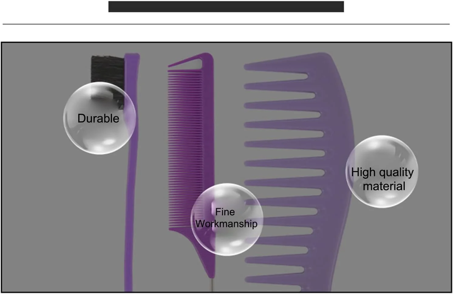 ست شانه مو 3 عددی شامل شانه دندانه ریز و درشت، شانه دم موشی، شانه اصلاح مو، برس کنترل لبه دو طرفه، شانه های ضد الکتریسیته ساکن برای آقایان و بانوان ست شانه مو 3 عددی شامل شانه دندانه ریز و درشت، شانه دم موشی، شانه اصلاح مو، برس کنترل لبه دو طرفه، شانه های ضد الکتریسیته ساکن برای آقایان و بانوان