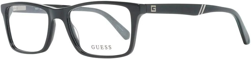 فریم عینک طبی унисекс Guess مدل GU1954 001 53، مشکی براق
