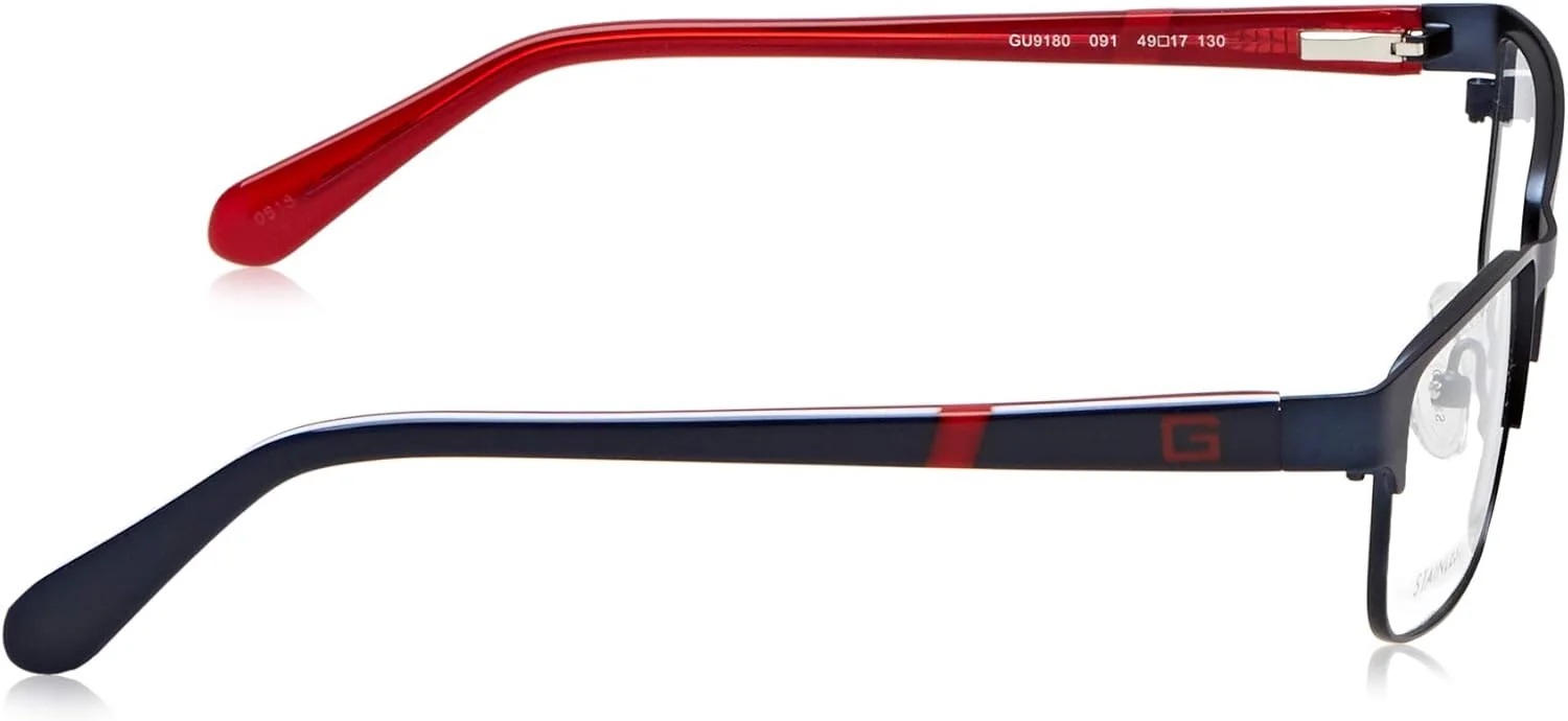 فریم عینک طبی گس GU9180 - فریم آبی مات، عدسی آبی مات، عدسی 49 میلی متر GU918049091 فریم عینک طبی گس GU9180 - فریم آبی مات، عدسی آبی مات، عدسی 49 میلی متر GU918049091
