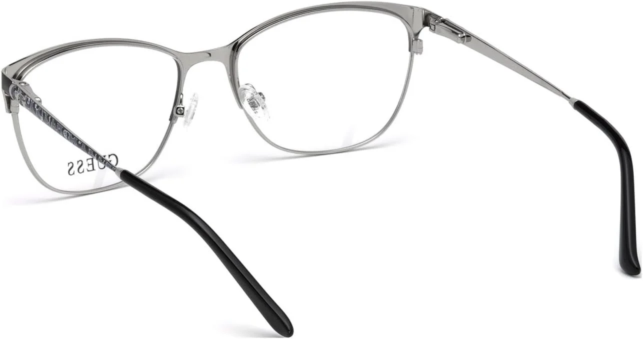 فریم عینک گس (GU-2583 005) فلزی مشکی مات - لئو