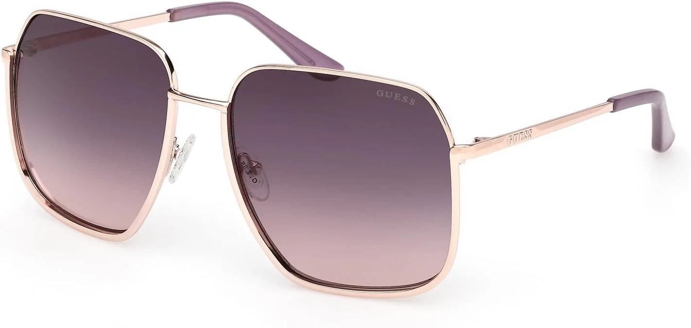 عینک آفتابی زنانه GUESS مدل NORMAL SQUARE با فریم کامل، طلایی، سایز 59 عینک آفتابی زنانه GUESS مدل NORMAL SQUARE با فریم کامل، طلایی، سایز 59