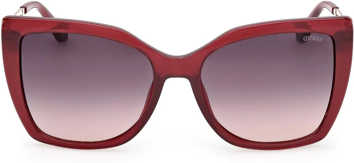 عینک آفتابی زنانه گس GU00266 69Z براق بورگوندی 56/18/140