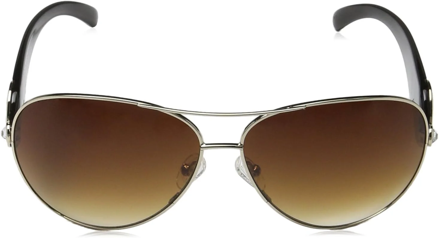 عینک آفتابی خلبانی زنانه گس، قهوه ای گرادیان GU7006 H73