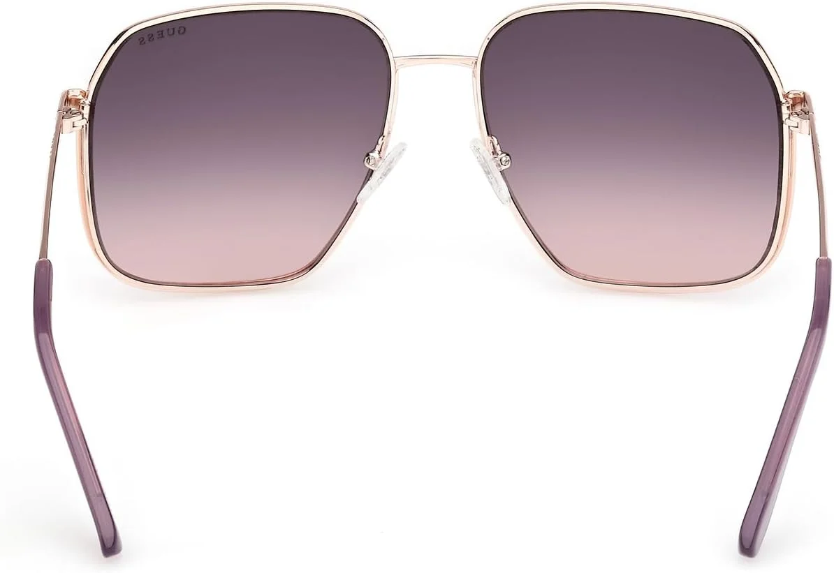 عینک آفتابی زنانه GUESS مدل NORMAL SQUARE با فریم کامل، طلایی، سایز 59 عینک آفتابی زنانه GUESS مدل NORMAL SQUARE با فریم کامل، طلایی، سایز 59