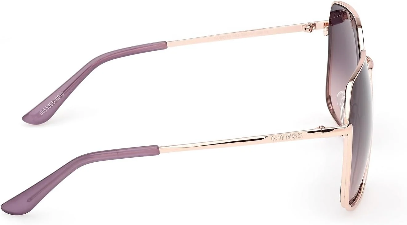 عینک آفتابی زنانه GUESS مدل NORMAL SQUARE با فریم کامل، طلایی، سایز 59 عینک آفتابی زنانه GUESS مدل NORMAL SQUARE با فریم کامل، طلایی، سایز 59