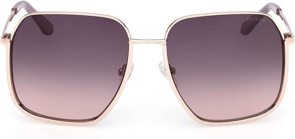 عینک آفتابی زنانه GUESS مدل NORMAL SQUARE با فریم کامل، طلایی، سایز 59 عینک آفتابی زنانه GUESS مدل NORMAL SQUARE با فریم کامل، طلایی، سایز 59