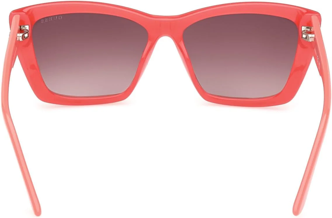 عینک آفتابی زنانه گس مدل NORMAL CAT با فریم کامل، صورتی، سایز 55