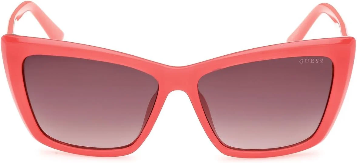 عینک آفتابی زنانه گس مدل NORMAL CAT با فریم کامل، صورتی، سایز 55