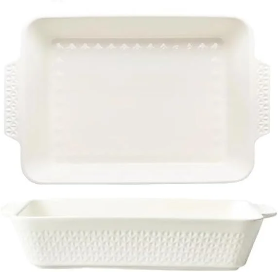 ظرف پخت مستطیلی بزرگ سرامیکی مناسب فر و مایکروویو برای مصارف خانگی، ظرف پخت دو نفره، ظرف پخت برنج و پنیر، مناسب برای پخت و پز ظرف پخت مستطیلی بزرگ سرامیکی مناسب فر و مایکروویو برای مصارف خانگی، ظرف پخت دو نفره، ظرف پخت برنج و پنیر، مناسب برای پخت و پز