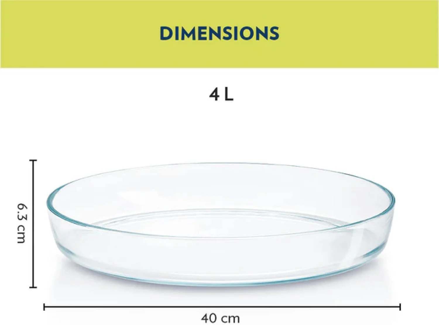 ظرف بیضی شکل بوروسیل | ظرف فر بوروسیلیکات بسیار بزرگ، ظرف خوراک پزی، ظرف برشته کردن، ظروف سرو آشپزخانه مقاوم در برابر حرارت و ظرف پخت و پز سایز خانواده ظرف بیضی شکل بوروسیل | ظرف فر بوروسیلیکات بسیار بزرگ، ظرف خوراک پزی، ظرف برشته کردن، ظروف سرو آشپزخانه مقاوم در برابر حرارت و ظرف پخت و پز سایز خانواده