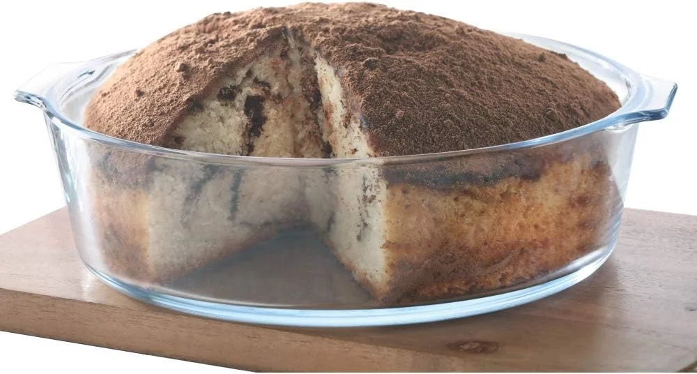 ظرف پیرکس گرد بوروسیل با درب – ۱.۲ لیتر | مقاوم در برابر حرارت، ظرف پخت، قابلمه، کاسه سرو و ظروف آشپزخانه، DSHEX0049 ظرف پیرکس گرد بوروسیل با درب – ۱.۲ لیتر | مقاوم در برابر حرارت، ظرف پخت، قابلمه، کاسه سرو و ظروف آشپزخانه، DSHEX0049