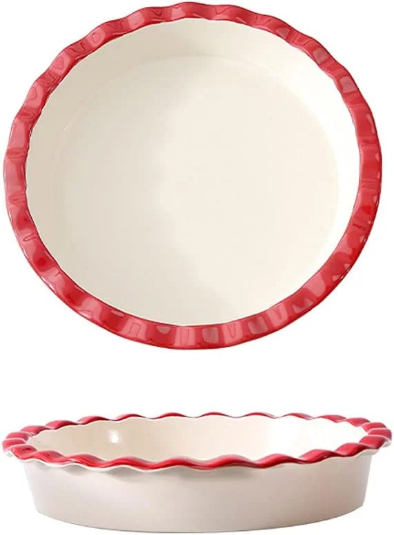 ظروف پخت سرامیکی، ظروف فر، قالب گرد پخت، قالب پای و پیتزا، ظرف پخت سرامیکی با لعاب برای آشپزی و کیک ظروف پخت سرامیکی، ظروف فر، قالب گرد پخت، قالب پای و پیتزا، ظرف پخت سرامیکی با لعاب برای آشپزی و کیک