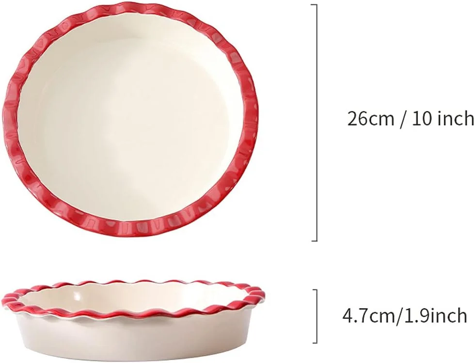 ظروف پخت سرامیکی، ظروف فر، قالب گرد پخت، قالب پای و پیتزا، ظرف پخت سرامیکی با لعاب برای آشپزی و کیک ظروف پخت سرامیکی، ظروف فر، قالب گرد پخت، قالب پای و پیتزا، ظرف پخت سرامیکی با لعاب برای آشپزی و کیک