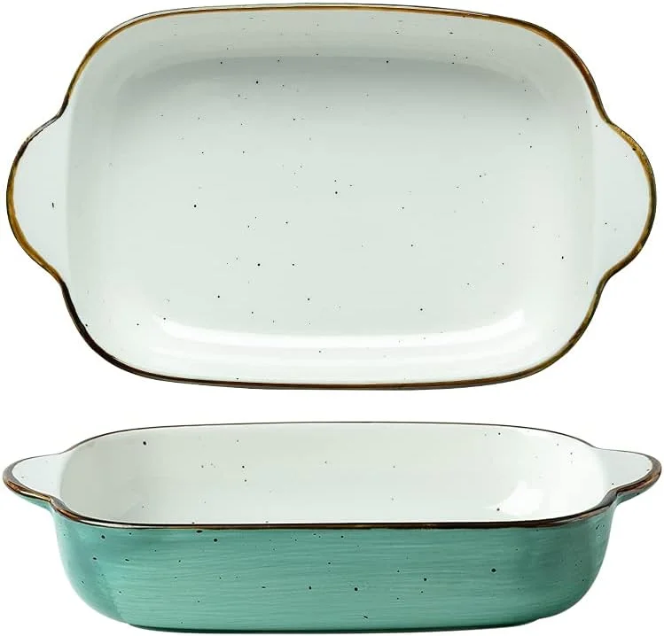 ظروف پخت سرامیکی، ظروف سرامیکی برای پخت و پز، ظروف بزرگ سرامیکی برای پخت غذا، مناسب برای تهیه سوفله، لازانیا، کباب کردن و پخت مستطیلی ظروف پخت سرامیکی، ظروف سرامیکی برای پخت و پز، ظروف بزرگ سرامیکی برای پخت غذا، مناسب برای تهیه سوفله، لازانیا، کباب کردن و پخت مستطیلی