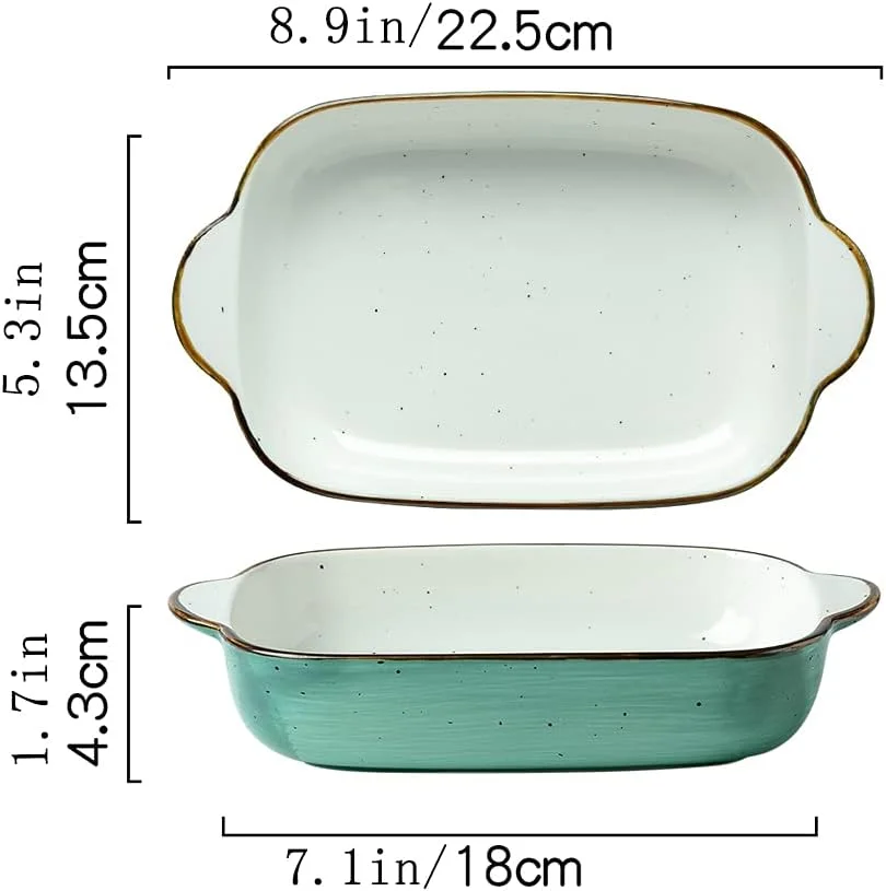 ظروف پخت سرامیکی، ظروف سرامیکی برای پخت و پز، ظروف بزرگ سرامیکی برای پخت غذا، مناسب برای تهیه سوفله، لازانیا، کباب کردن و پخت مستطیلی ظروف پخت سرامیکی، ظروف سرامیکی برای پخت و پز، ظروف بزرگ سرامیکی برای پخت غذا، مناسب برای تهیه سوفله، لازانیا، کباب کردن و پخت مستطیلی