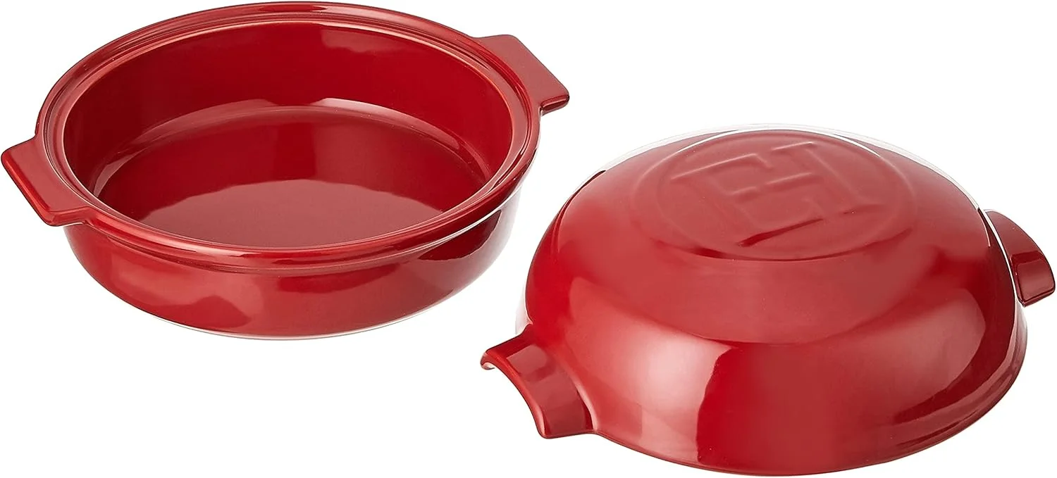 ظرف پنیر پزی امیل هنری 0.6 کوارت | بورگاندی ظرف پنیر پزی امیل هنری 0.6 کوارت | بورگاندی