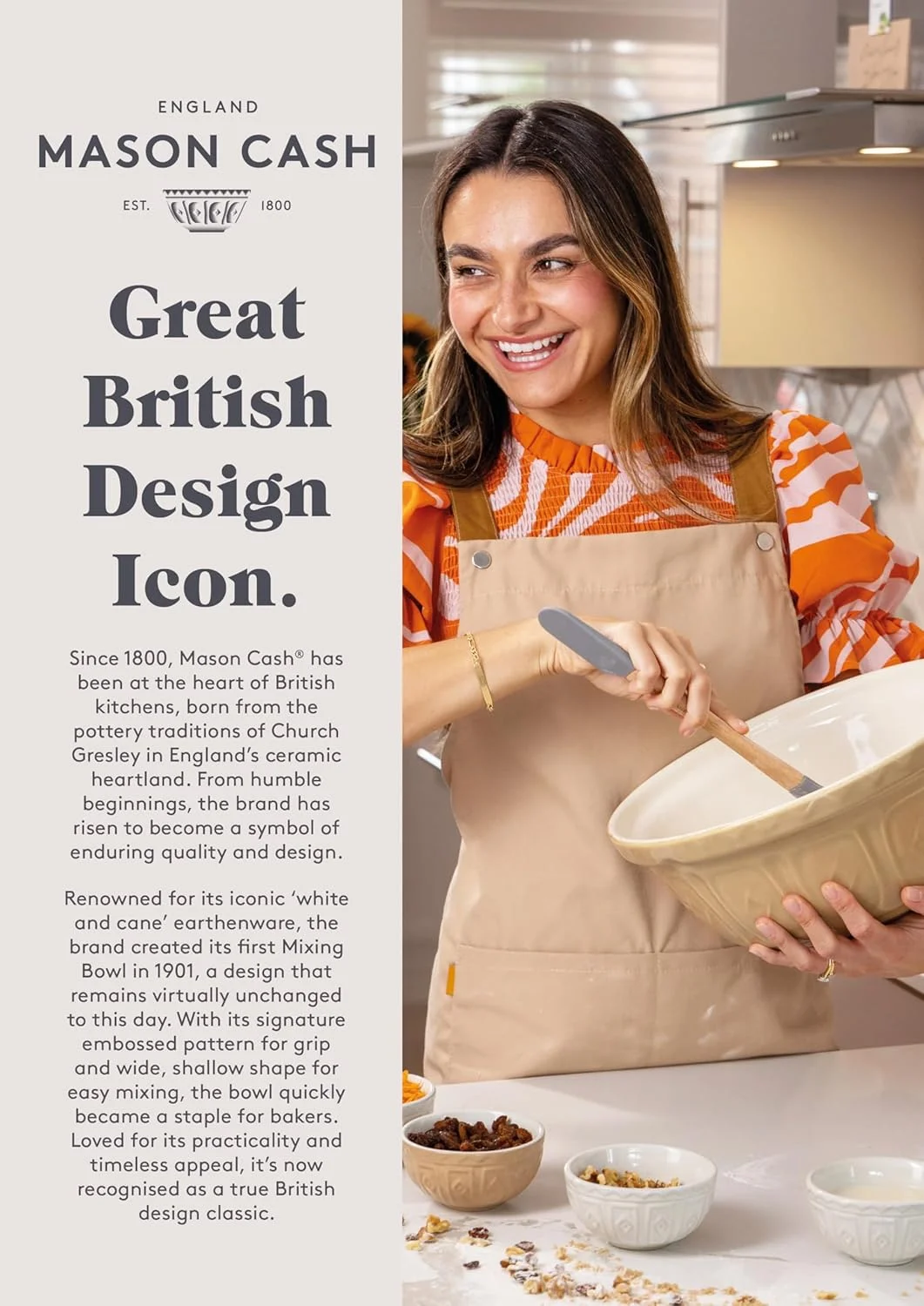 ظرف پخت قلب شکل روستیک چارم میسون کش، 1.5 لیتری، ساخته شده از سنگ چینی، با طرح قلب برجسته، بادوام و شیک برای پخت، پز و سرو