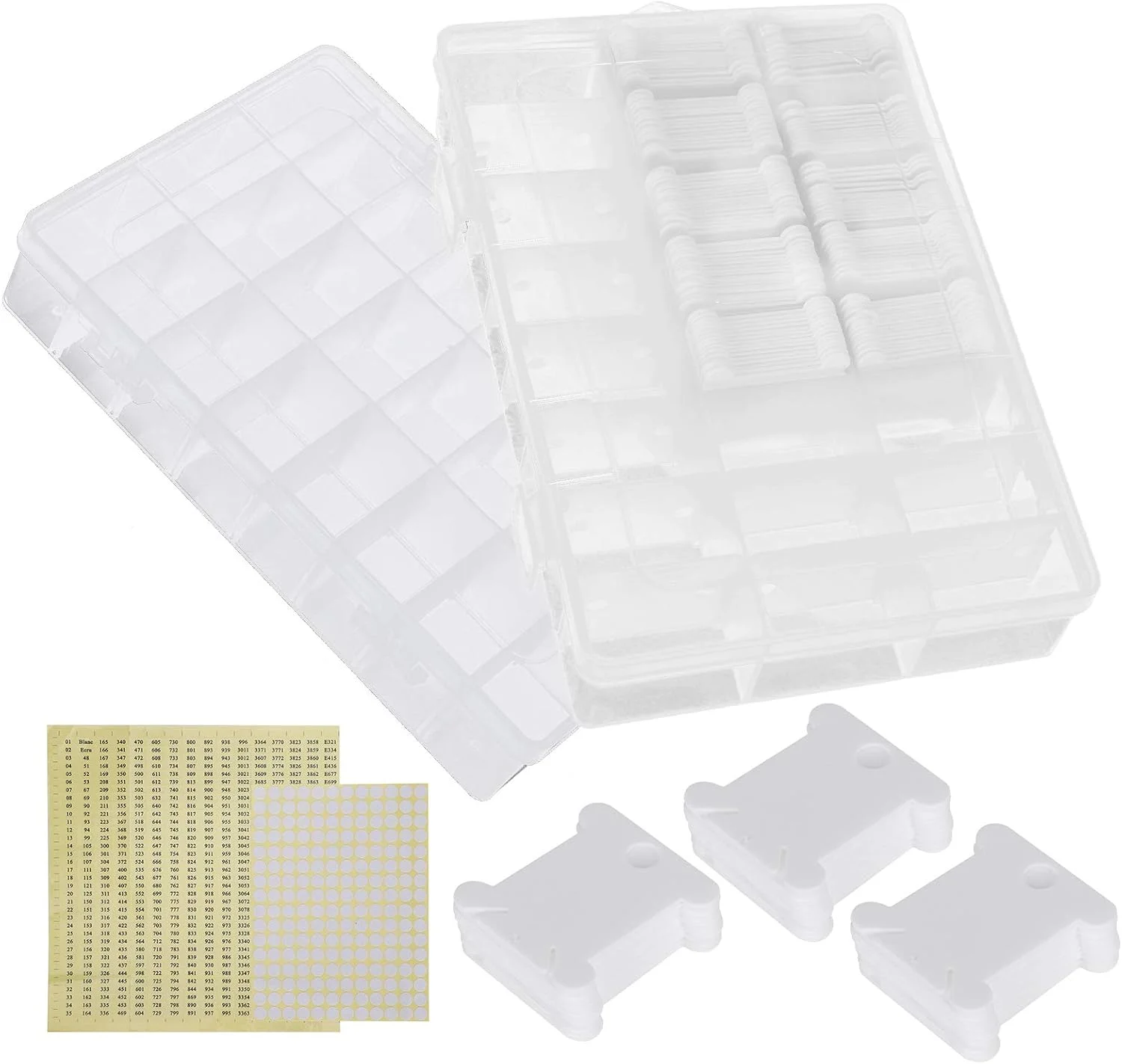 بوبین نخ خیاطی GDJbnyu، ظریف، محکم، باز کردن گره، خط نهایی، صرفه جویی در خط، طبقه بندی