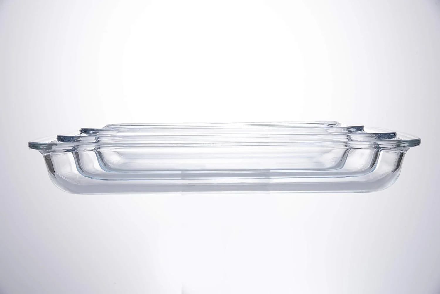 ست ظروف پیرکس مستطیلی 3 تکه تالیونا - 1.6، 2.2 و 3 لیتری، شفاف، شیشه بوروسیلیکات، TL2213523