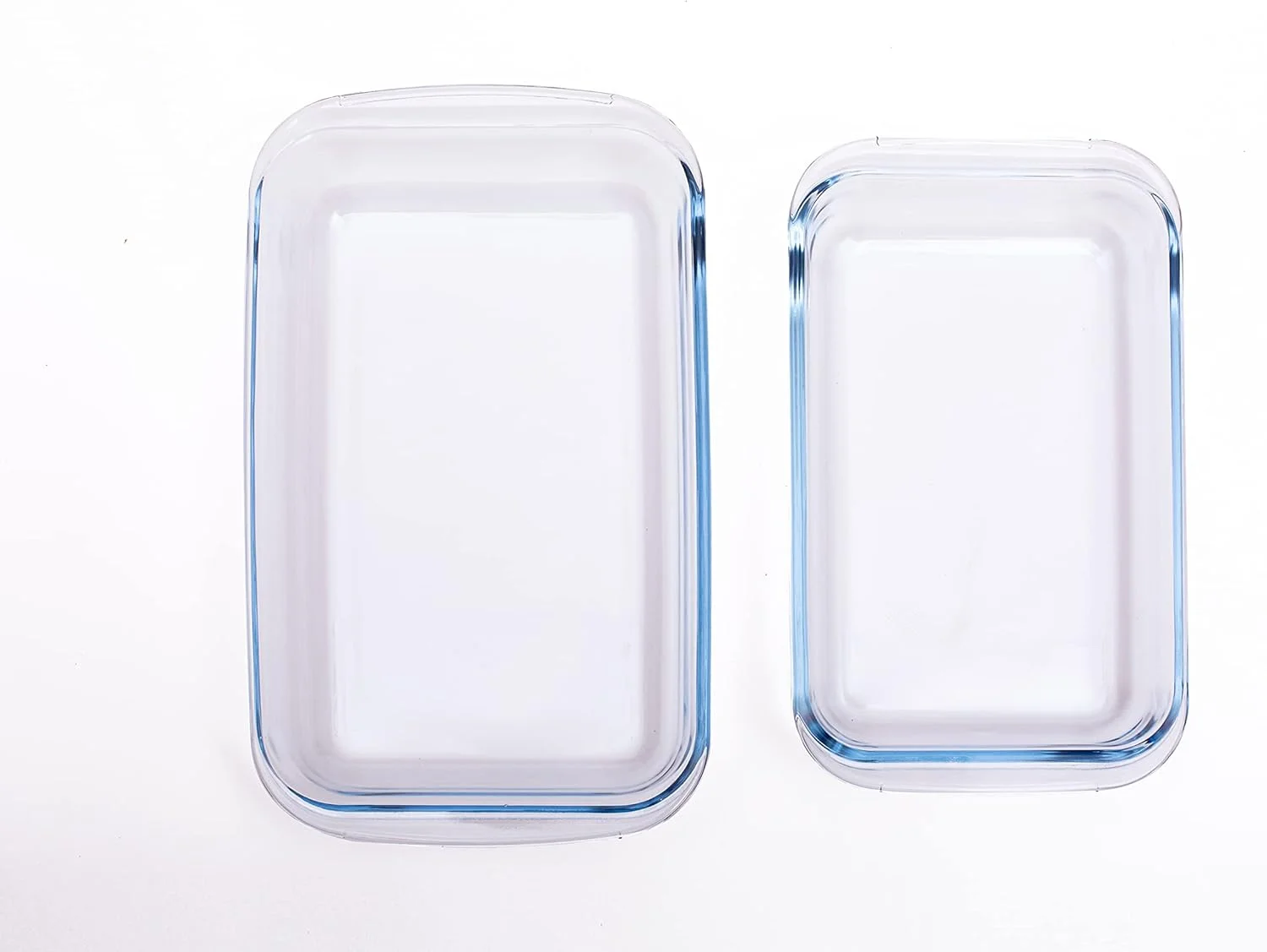ست ظروف پیرکس مستطیلی دو تکه تالیونا - 1 و 1.6 لیتر، شفاف، شیشه بوروسیلیکات، TL2213524