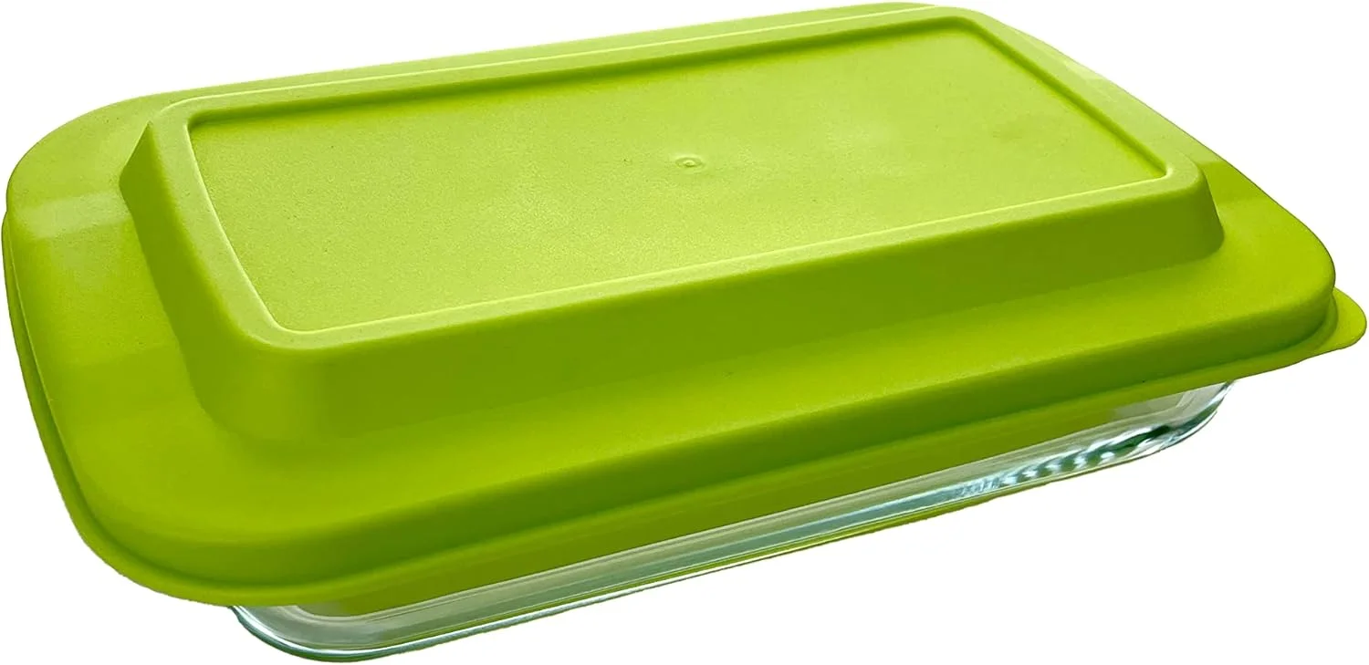 ظرف پخت مستطیلی شیشه ای تالیونا با درب، 1.6 لیتر ظرف پخت مستطیلی شیشه ای تالیونا با درب، 1.6 لیتر