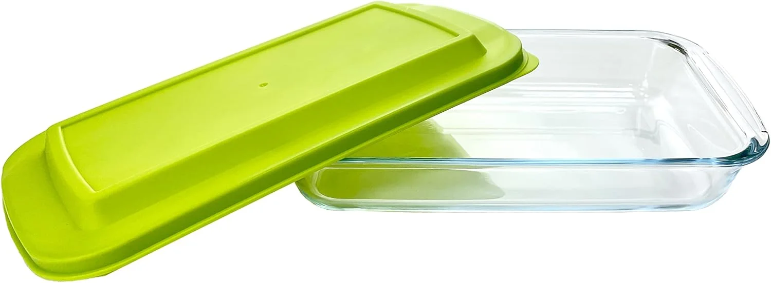 ظرف پخت مستطیلی شیشه ای تالیونا با درب، 1.6 لیتر ظرف پخت مستطیلی شیشه ای تالیونا با درب، 1.6 لیتر