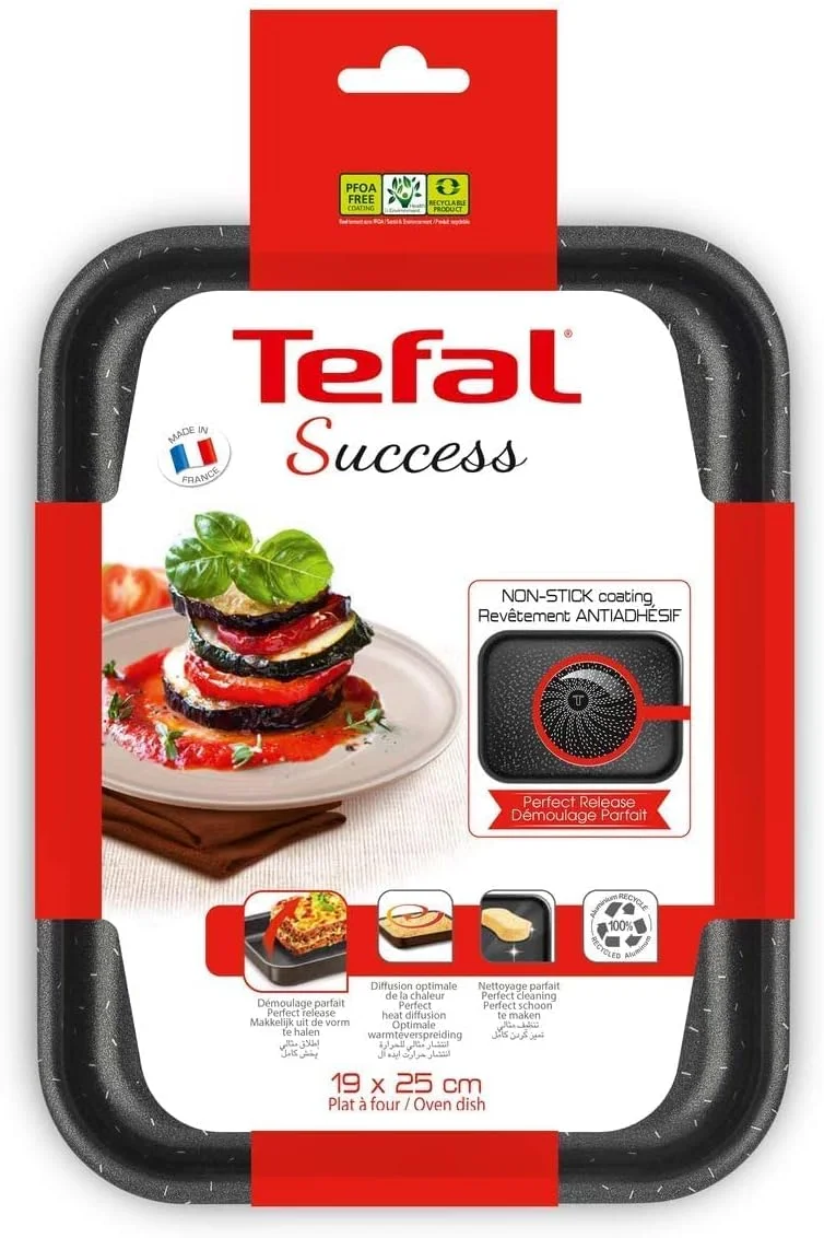 ظرف فر کوچک تفال مدل J1600502 Success، آلومینیوم مشکی، 19x25 سانتی متر ظرف فر کوچک تفال مدل J1600502 Success، آلومینیوم مشکی، 19x25 سانتی متر