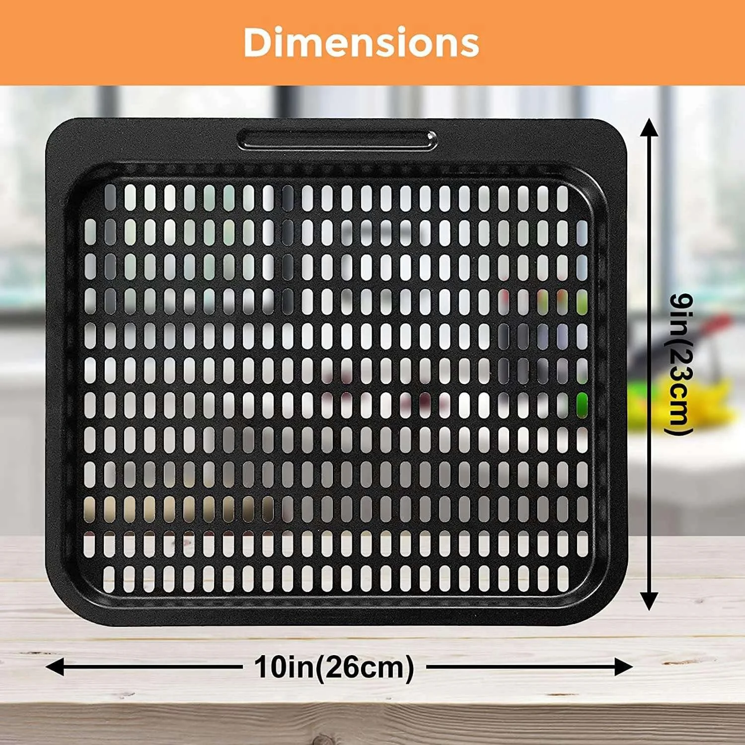 ست 2 تایی صفحه پخت و پز، لوازم جانبی توری پخت و پز 10 کوارت، مناسب فر و ماشین ظرفشویی (10 کوارت) ست 2 تایی صفحه پخت و پز، لوازم جانبی توری پخت و پز 10 کوارت، مناسب فر و ماشین ظرفشویی (10 کوارت)