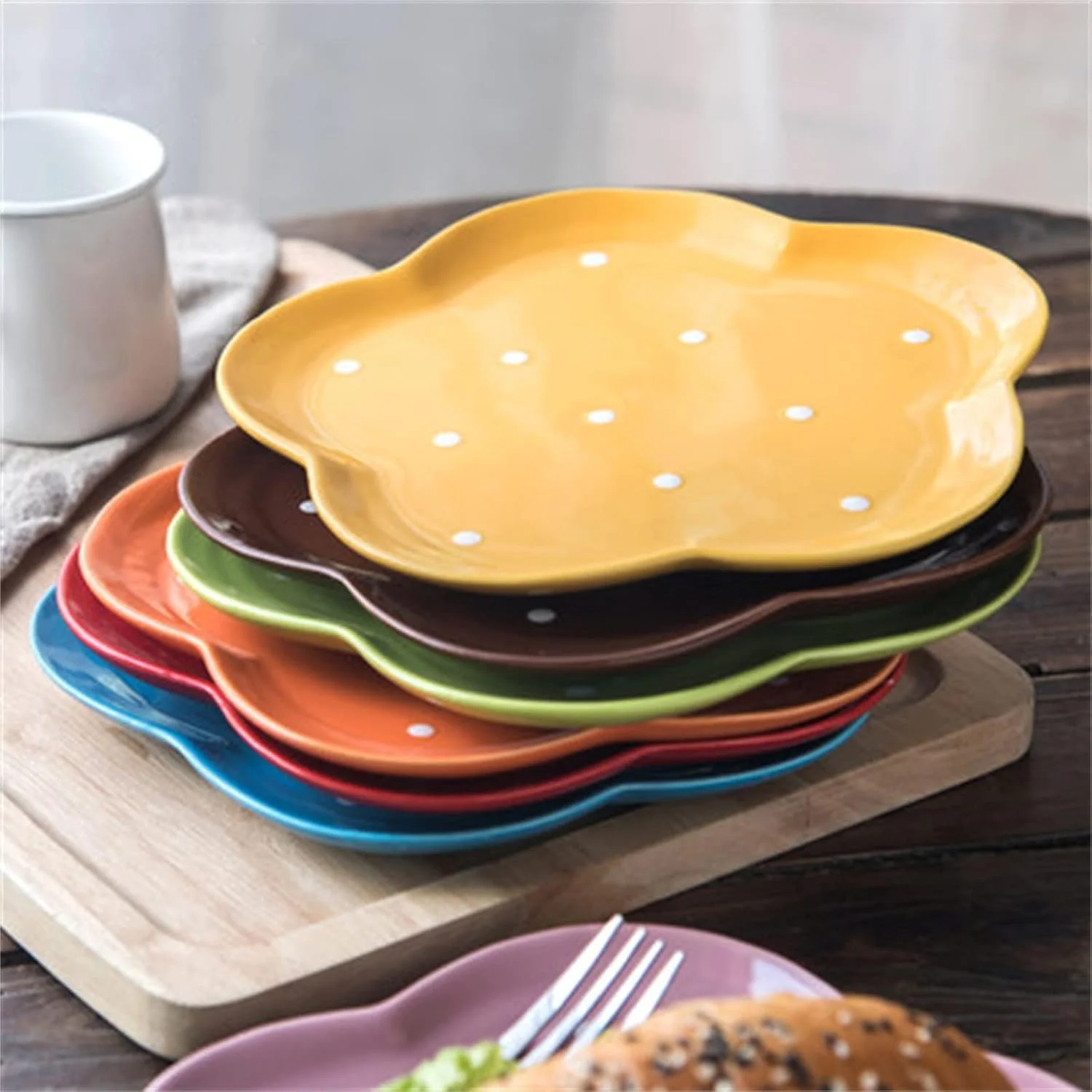 سینی فر سرامیکی نچسب خالدار طرح اروپایی - لوازم خانگی فانتزی سرامیکی، ظرف بزرگ استیک، بشقاب غذای غربی، ظروف غذاخوری سینی فر سرامیکی نچسب خالدار طرح اروپایی - لوازم خانگی فانتزی سرامیکی، ظرف بزرگ استیک، بشقاب غذای غربی، ظروف غذاخوری