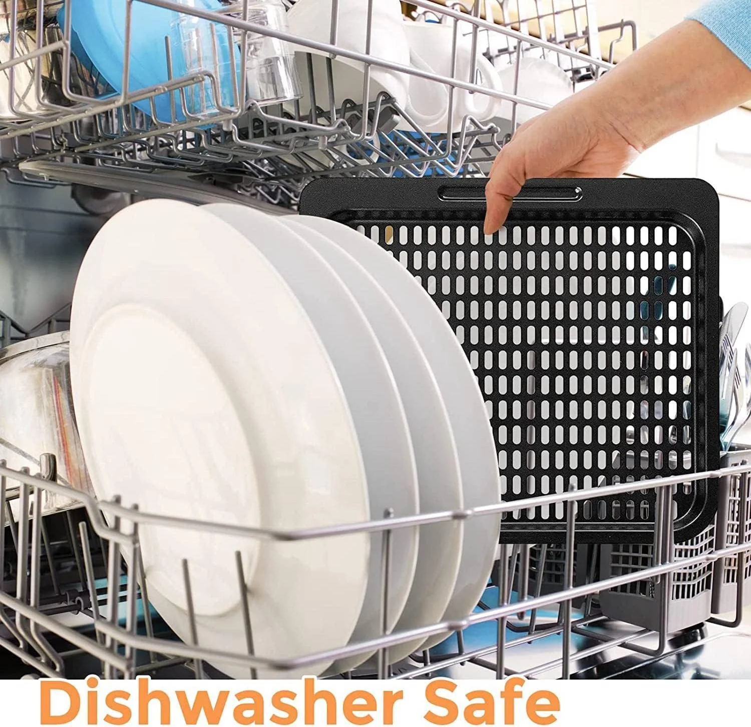 ست 2 تایی صفحه پخت و پز، لوازم جانبی توری پخت و پز 10 کوارت، مناسب فر و ماشین ظرفشویی (10 کوارت) ست 2 تایی صفحه پخت و پز، لوازم جانبی توری پخت و پز 10 کوارت، مناسب فر و ماشین ظرفشویی (10 کوارت)