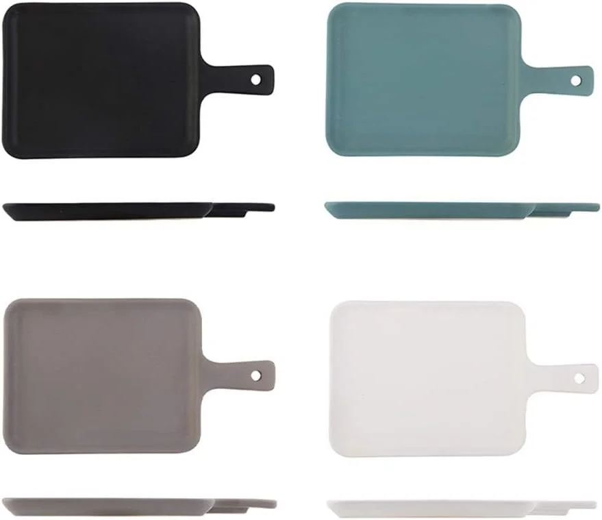 سینی فر سرامیکی نچسب، بشقاب دسته دار مات سرامیکی خلاقانه، بشقاب مستطیلی برای غذای غربی، لوازم پخت و پز، ظروف غذاخوری سینی فر سرامیکی نچسب، بشقاب دسته دار مات سرامیکی خلاقانه، بشقاب مستطیلی برای غذای غربی، لوازم پخت و پز، ظروف غذاخوری