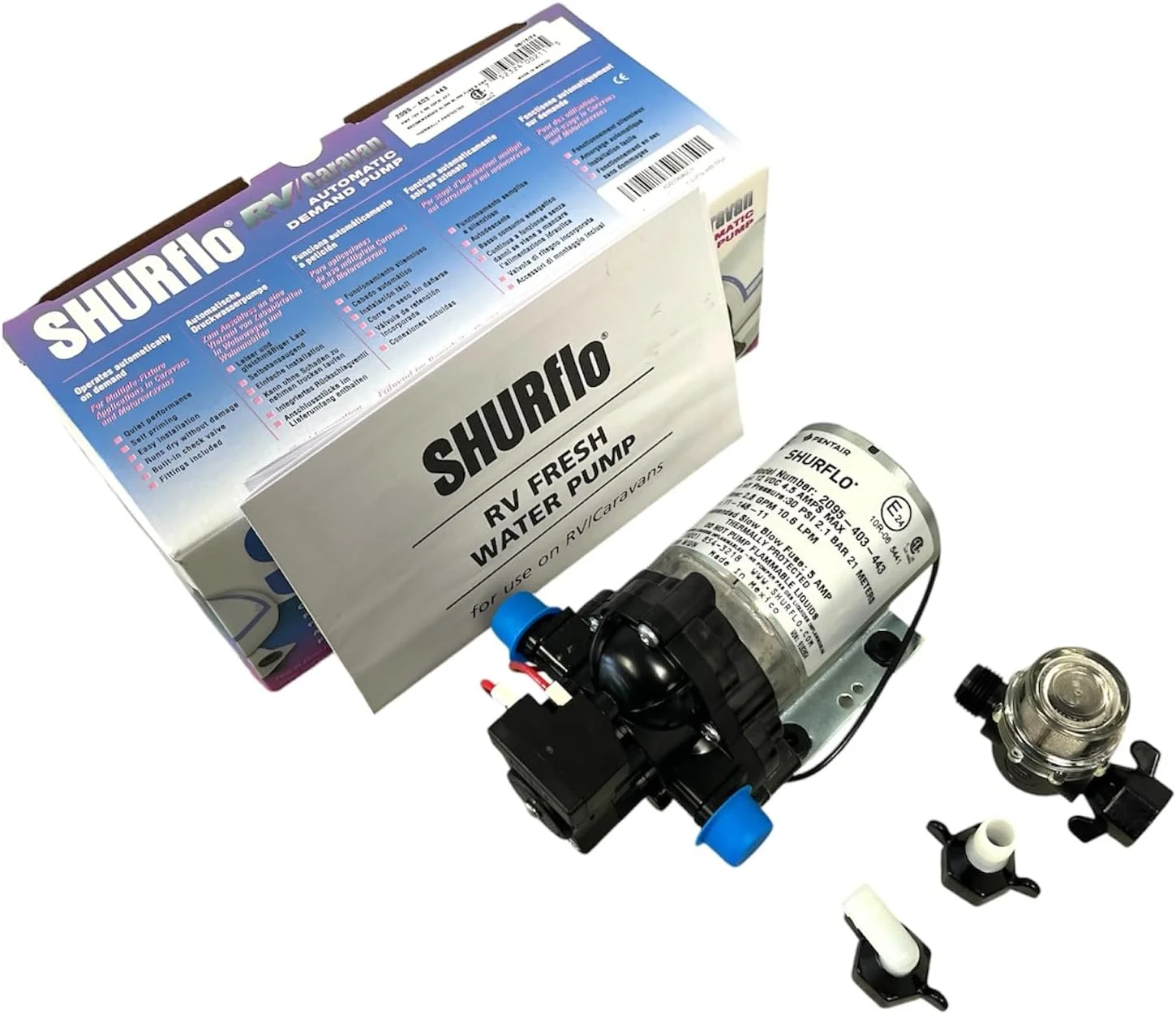 پمپ آب شورفلو به همراه فیلتر پمپ آب شورفلو به همراه فیلتر