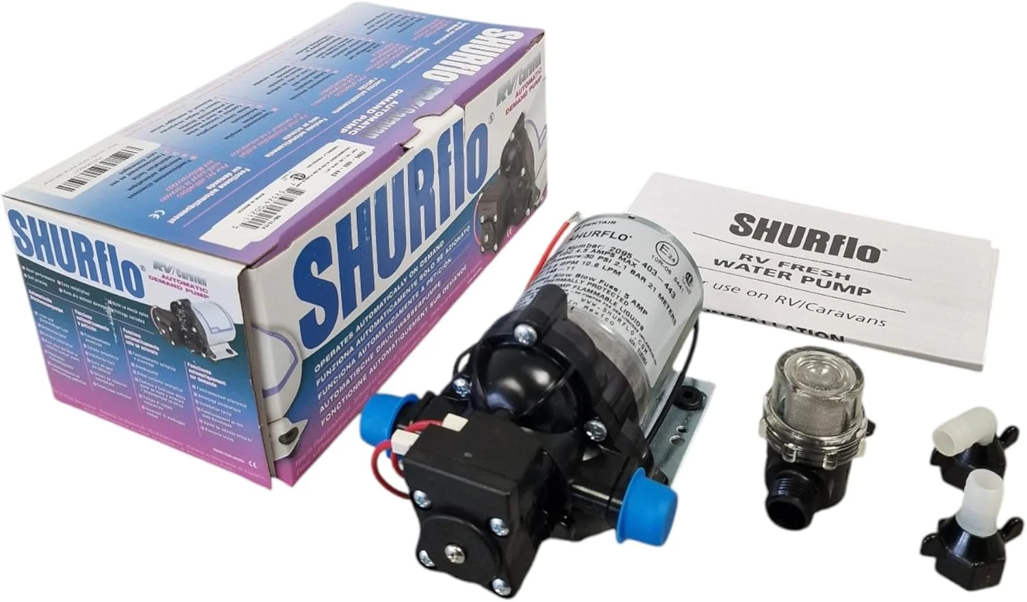 پمپ آب شورفلو به همراه فیلتر پمپ آب شورفلو به همراه فیلتر