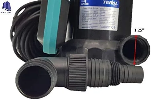 پمپ آب شناور تک فاز ترال با خروجی برای کار مداوم، 0.5 اسب بخار، 1.25 اینچ پمپ آب شناور تک فاز ترال با خروجی برای کار مداوم، 0.5 اسب بخار، 1.25 اینچ