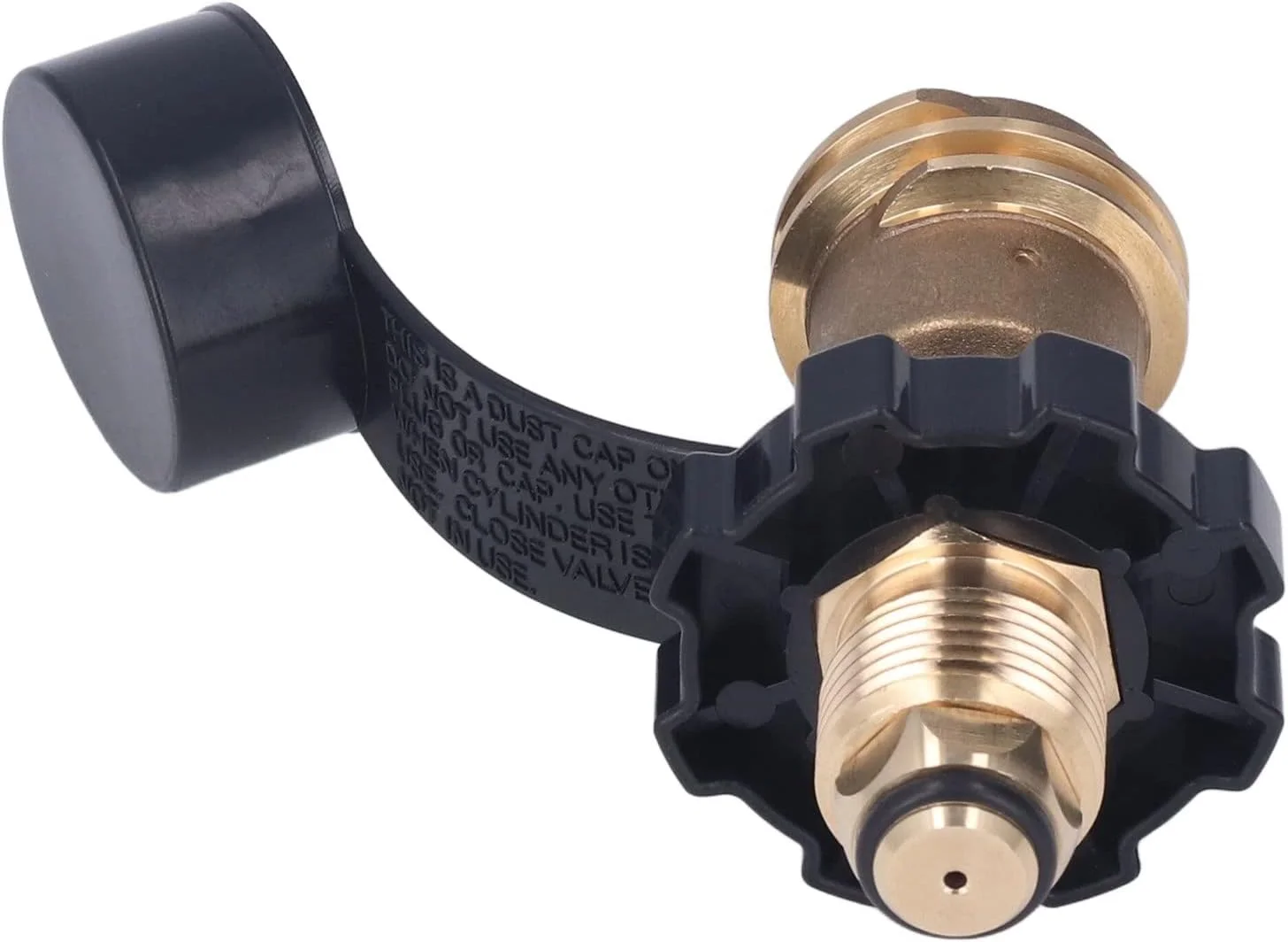 آداپتور گاز برنجی با دستگاه ایمنی برای اجاق گاز کمپینگ - کوپلر در اندازه جمع و جور آداپتور گاز برنجی با دستگاه ایمنی برای اجاق گاز کمپینگ - کوپلر در اندازه جمع و جور