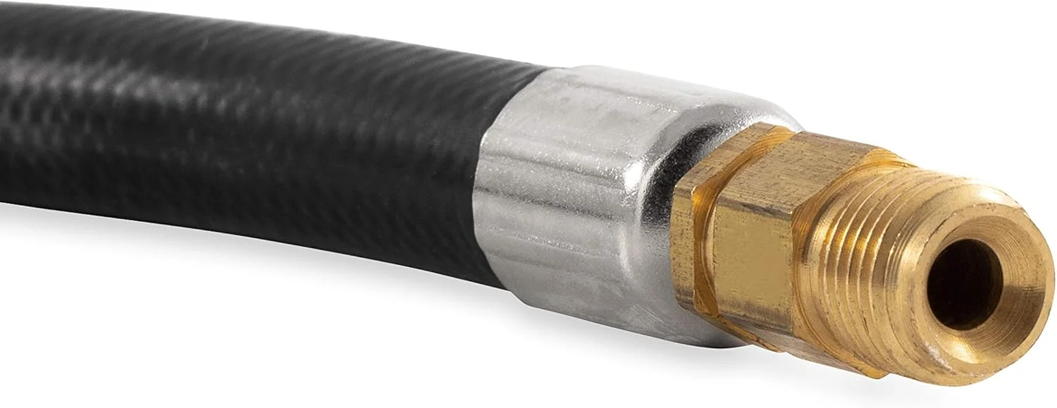 اتصال شلنگ پروپان 15 اینچی Camco، اتصال سیلندر پروپان به تنظیم کننده پروپان RV یا تریلر، محافظت حرارتی و محافظت در برابر جریان اضافی (59065)