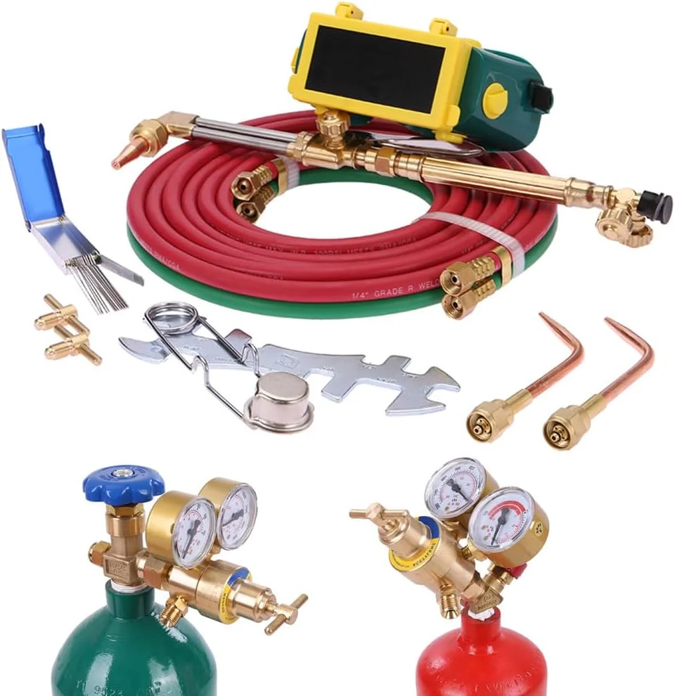 کیت مشعل جوشکاری اکسیژن استیلن، کیت مشعل برش قابل حمل، کیت مشعل جوشکاری نازل برنجی لوله بلند با گیج، کیت مشعل برش جوشکاری تجهیزات لحیم کاری، ابزار برش جوشکاری سیلندر گاز کیت مشعل جوشکاری اکسیژن استیلن، کیت مشعل برش قابل حمل، کیت مشعل جوشکاری نازل برنجی لوله بلند با گیج، کیت مشعل برش جوشکاری تجهیزات لحیم کاری، ابزار برش جوشکاری سیلندر گاز