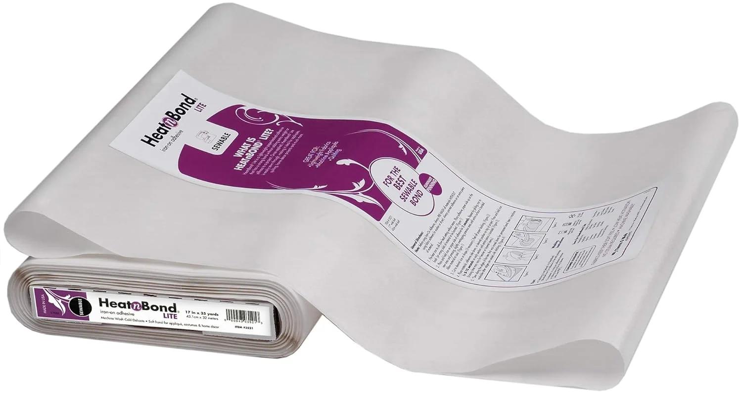 چسب حرارتی لایت HeatnBond، عرض 43 سانتی متر، طول 32 متر