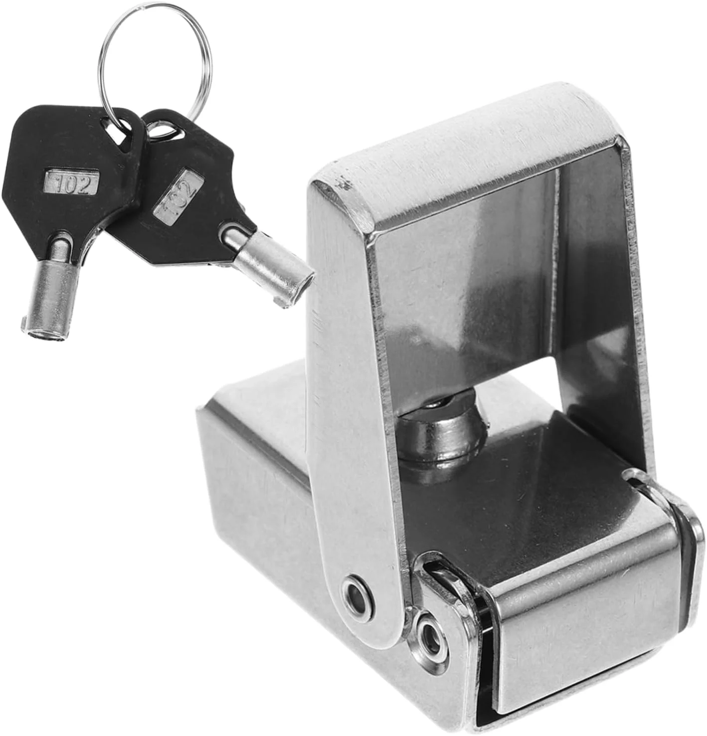 مجموعه قفل جعبه بغل موتور سیکلت Healifty از جنس استیل ضد زنگ با تعویض قفل صندوق عقب، نصب آسان برای موتور سیکلت و اسکوتر برقی