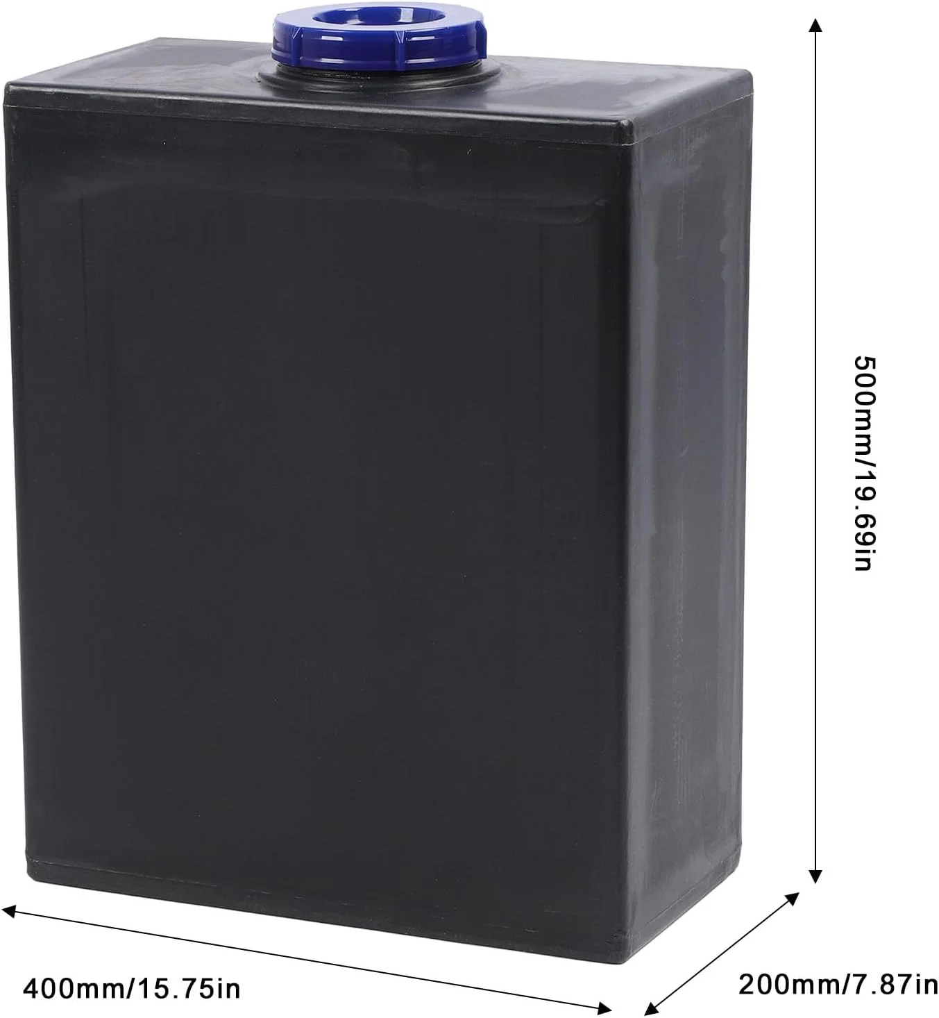 مخزن آب عمودی 10.5 گالنی Jiawu از جنس LLDPE با کیفیت غذایی - مناسب برای موتورخانه ها، کشتی ها و قایق ها