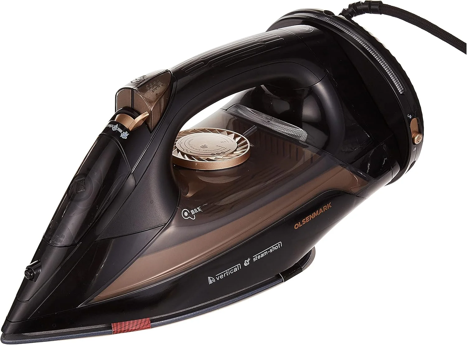 Corded and Cordless Steam Iron box, Dry, Steam, Spray, OMSI1839 Vertical Steam, Adjustable Temperature Control, Self-Cleaning, Ceramic Soleplate, 420ml Water Tank Anti-Calc