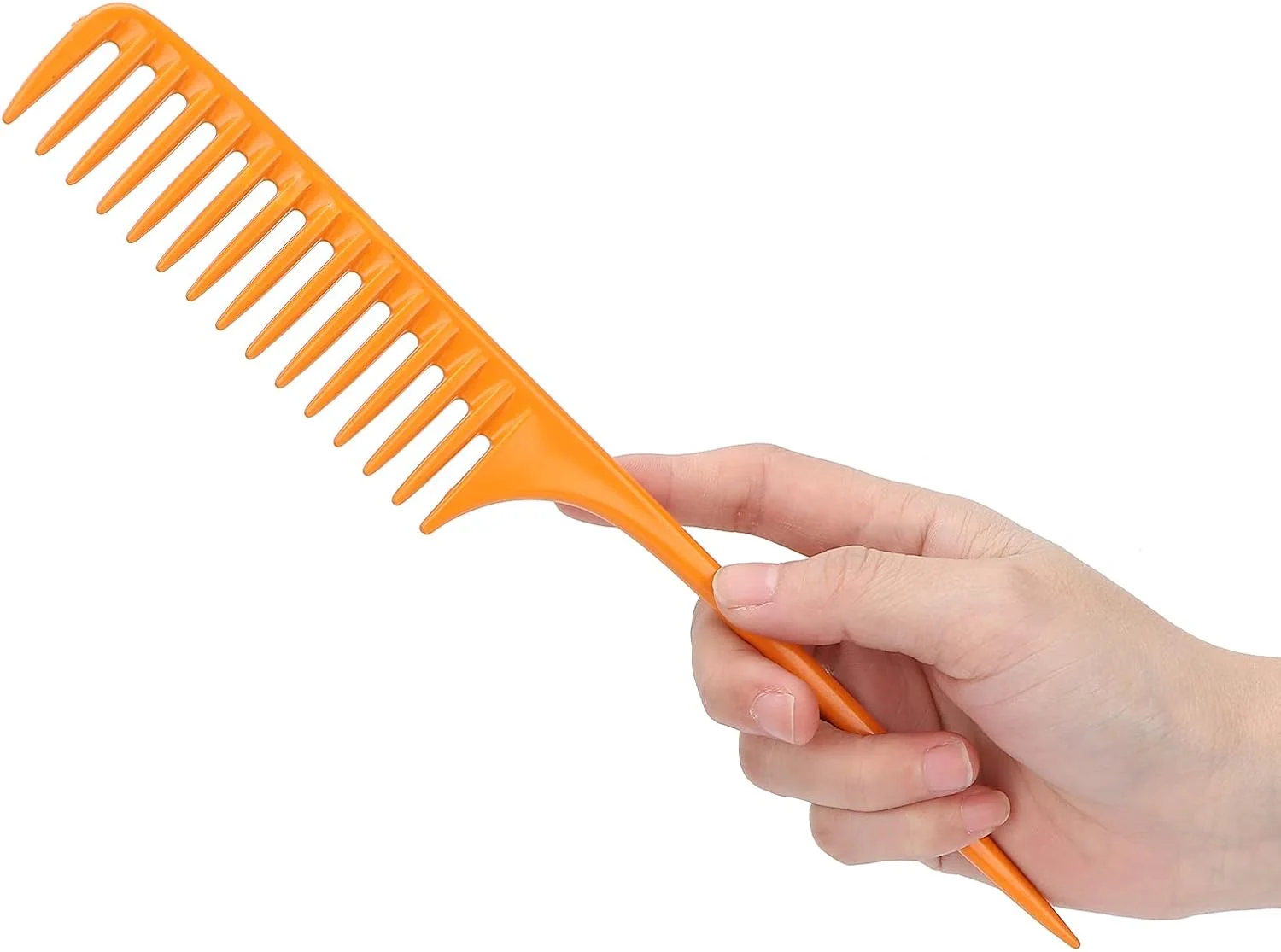 شانه دم موشی، شانه دندانه پهن جداکننده، شانه حالت دهنده حرفه ای، شانه دم دار برای حجم دهی ریشه مو