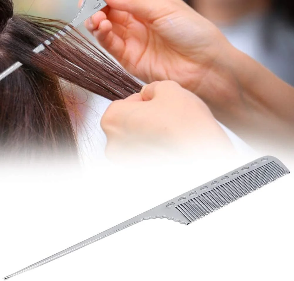 شانه‌های دم موشی، شانه حالت دهنده کربنی، ضد الکتریسیته ساکن، مقاوم در برابر حرارت، شانه آرایشگری، شانه دندانه ریز، شانه پوش دهنده مو برای زنان مردان، ابزار سالن