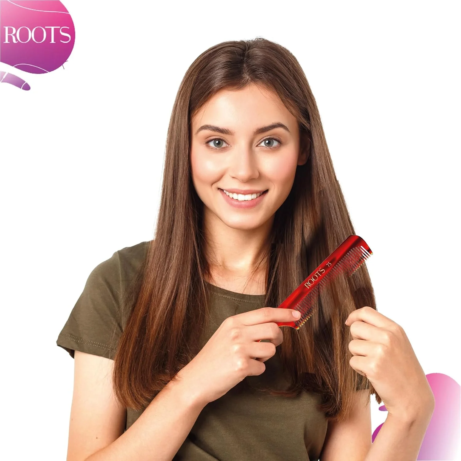 روتس - شانه دندانه ریز - شانه دم موشی - شانه مو