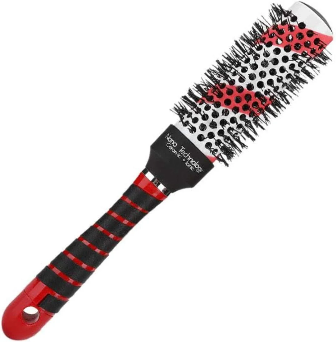 شانه رولی دم موشی سرامیکی ابزار حالت دهی مو برای استفاده روزانه، خانگی، سالن و آرایشگاه