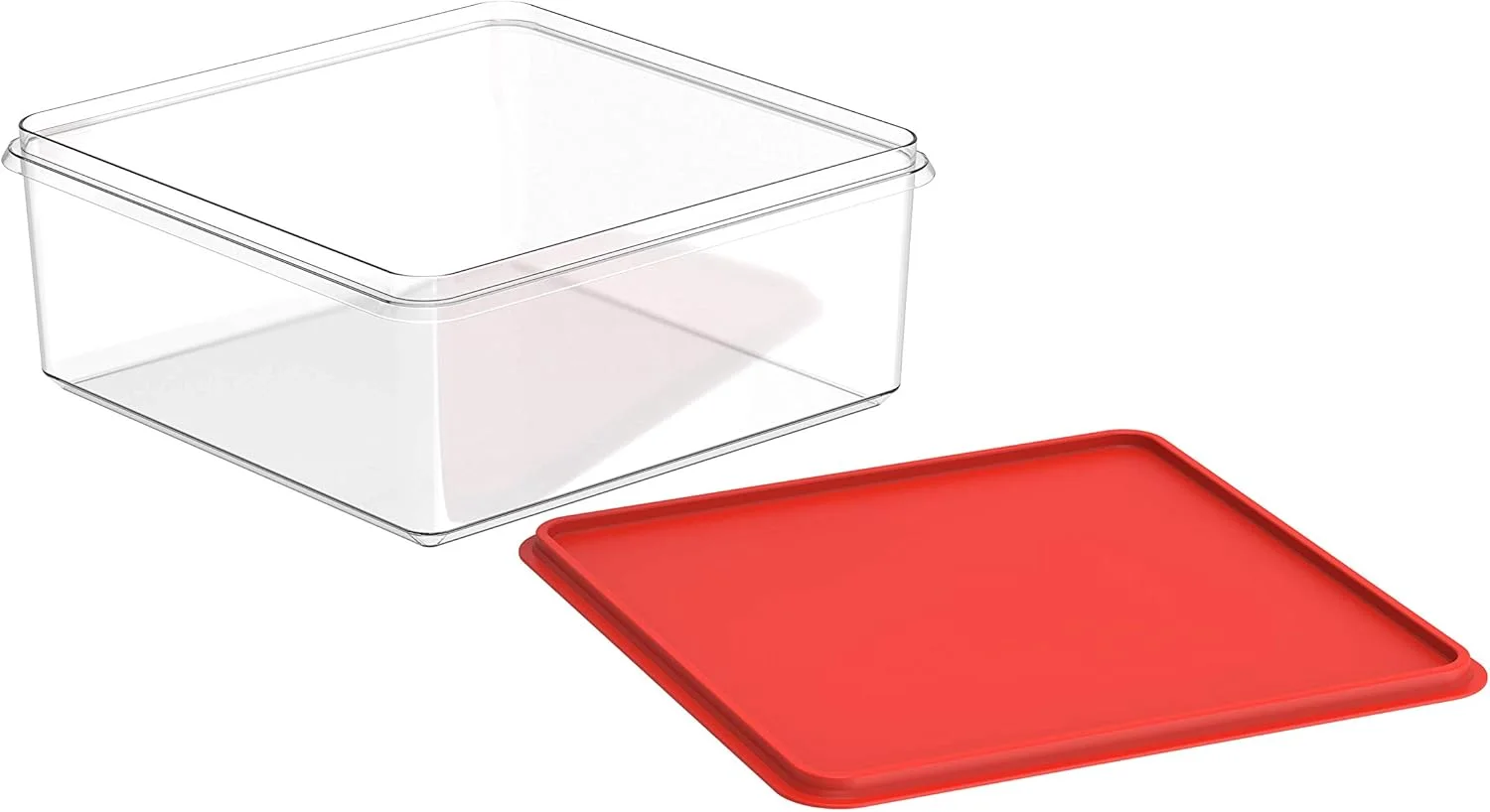 ظروف نگهداری مواد غذایی Cosmoplast، بسته 6، 8، 10 لیتری، قرمز ظروف نگهداری مواد غذایی Cosmoplast، بسته 6، 8، 10 لیتری، قرمز