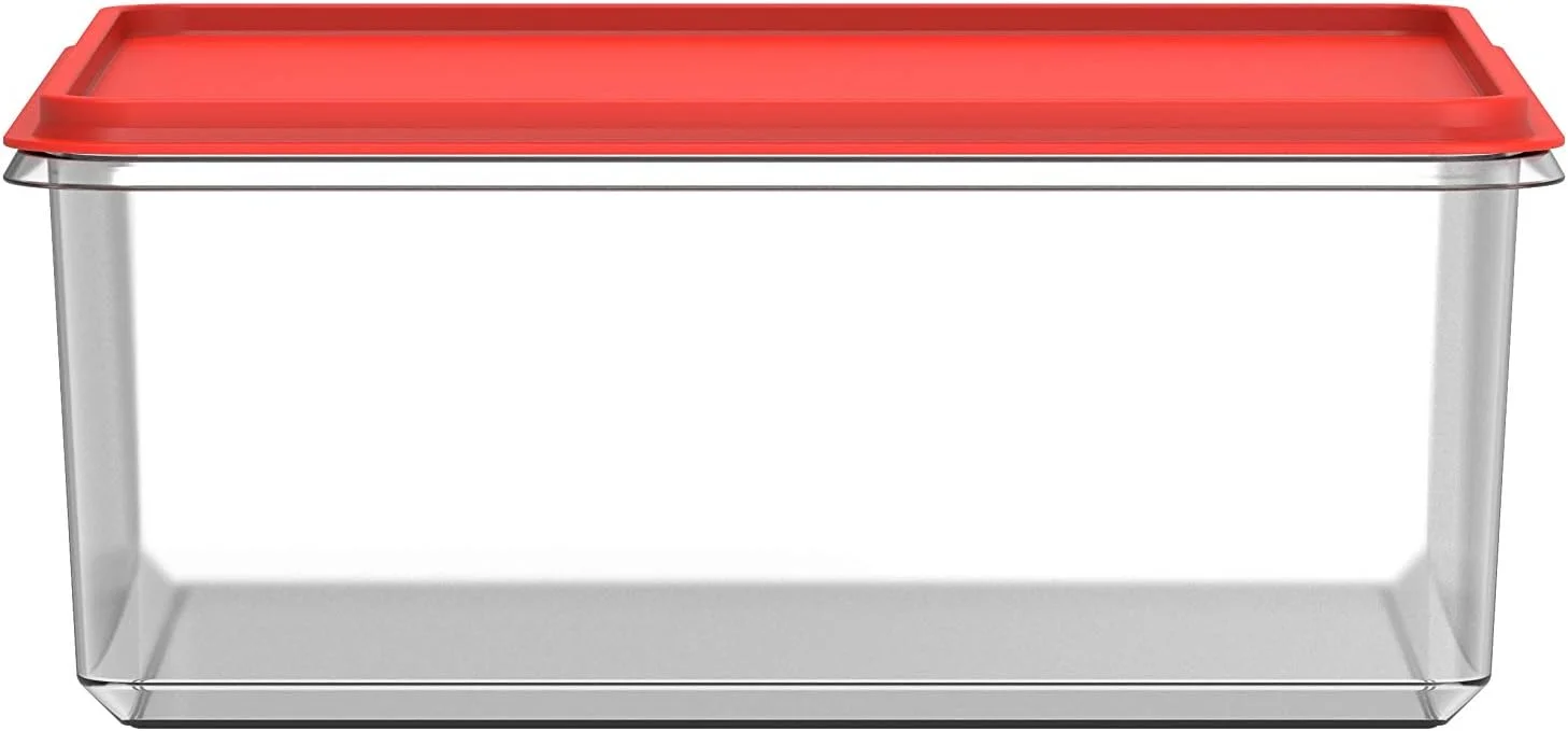 ظروف نگهداری مواد غذایی Cosmoplast، بسته 6، 8، 10 لیتری، قرمز ظروف نگهداری مواد غذایی Cosmoplast، بسته 6، 8، 10 لیتری، قرمز