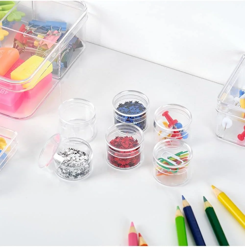 ست جعبه گرد کوچک هوم اسمیتس 12 عددی شفاف