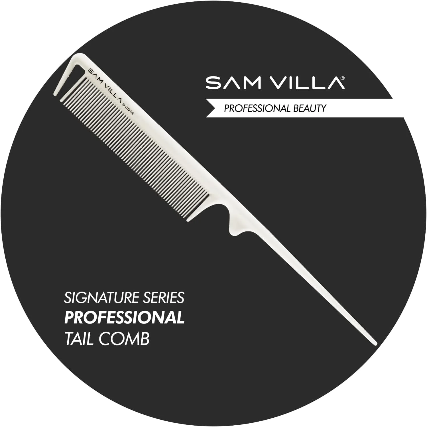 شانه دم موشی سری سیگنیچر سم ویلا، مناسب برای کوتاهی، حالت دهی و پوش دادن مو