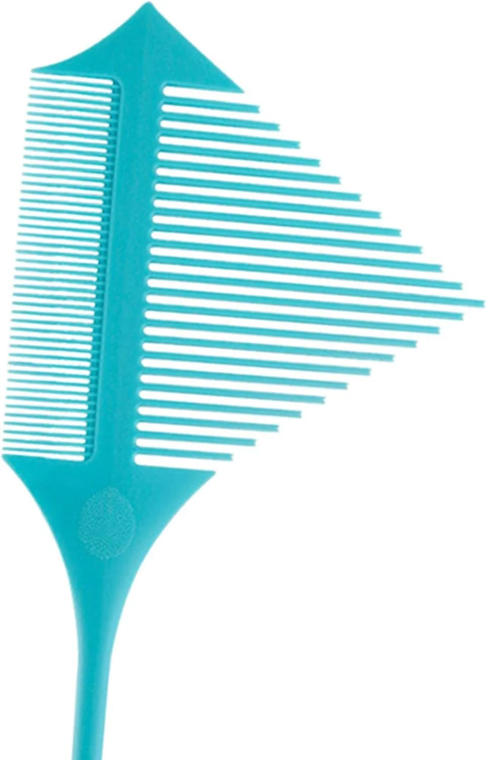 شانه دم موشی مقاوم در برابر حرارت T.O.G برای زنان و مردان، ابزار تقسیم و حالت دهی مو، آبی